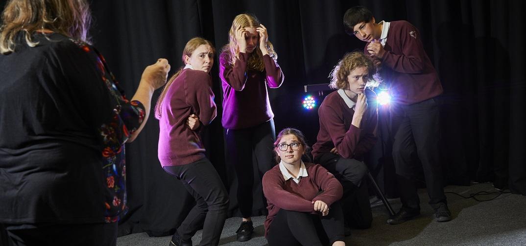 Drama - Vandyke students in Drama class
